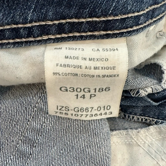 Riders Lee Blue Jeans VTG medium wash straight  leg 14P EUC - Picture 6 of 9